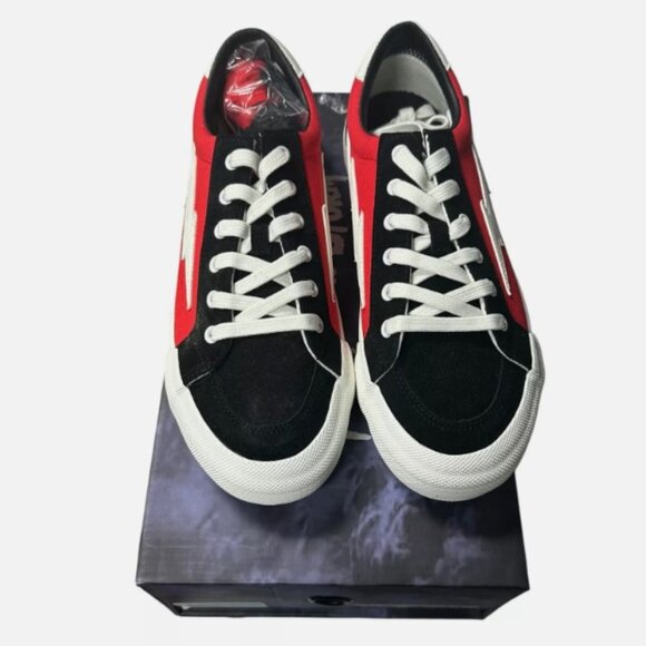 Revenge x Storm Volume 2 Red & Black Low Top Shoes - Picture 2 of 3